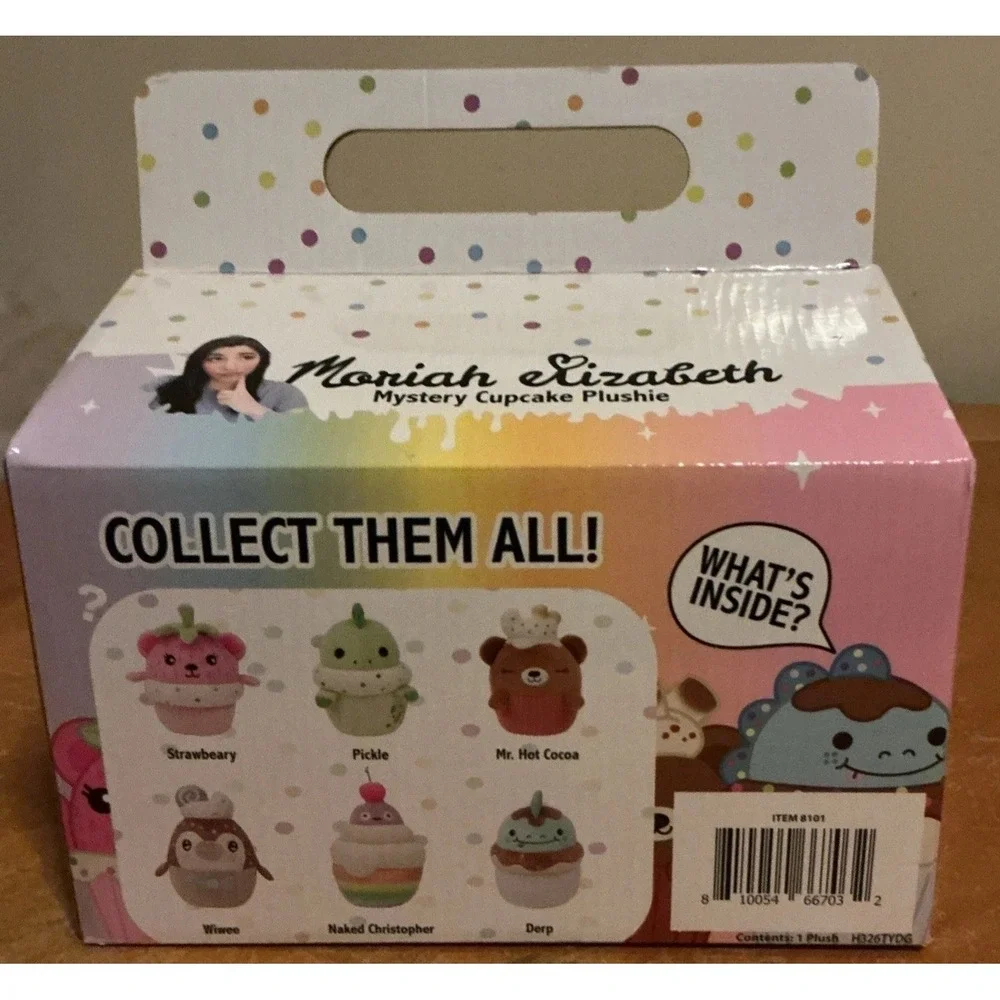 Moriah‎ Elizabeth Cupcake Plushie 2.5-Inch  Pack [1 RANDOM Figure]